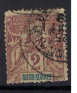 DIEGO SUAREZ        N°  YVERT      39           OBLITERE       ( O   2/29 ) - Used Stamps