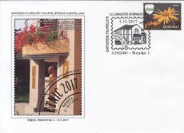 68096- RESITA ETNIC PHILATELIC EXHIBITION, SPECIAL COVER, 2017, ROMANIA - Briefe U. Dokumente