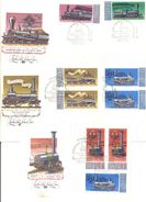 1978. USSR/Russia, Russian Locomotives,  FDC,  5v, Mint/** - Lettres & Documents