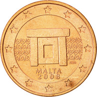 Monnaie, Malte, 5 Euro Cent, 2008, Paris, SUP, Copper Plated Steel, KM:127 - Malte