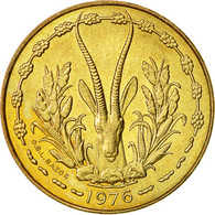 Monnaie, West African States, 10 Francs, 1976, SUP, Aluminum-Nickel-Bronze - Côte-d'Ivoire