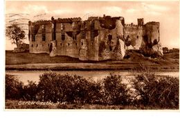 Carew Castle N.W. - Pembrokeshire