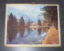 1971 ALMANACH CALENDRIER DES P.T.T, PTT, POSTE, MONT BLANC ET LAC DES GAILLANDES, OBERTHUR, ARDENNES 08 - Big : 1971-80