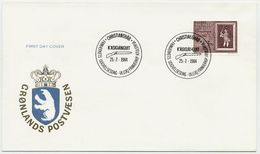 GREENLAND 1984 250th Anniversary Of Christianshab On FDC.  Michel 152 - FDC