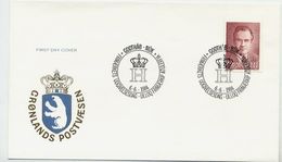 GREENLAND 1984 50th Birthday Of Prince Henrik On FDC.  Michel 151 - FDC