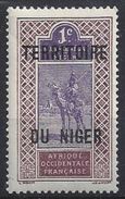 Niger 1921 1c (**) MNH - Ungebraucht