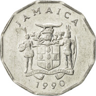 Monnaie, Jamaica, Elizabeth II, Cent, 1990, British Royal Mint, TTB+, Aluminium - Jamaica