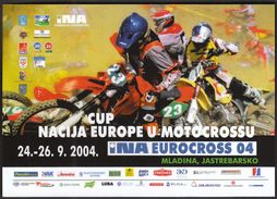 Croatia Jastrebarsko 2004 / Motocross Cup Of Nations / EUROCROSS - Motorbikes