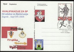 Croatia Zagreb 2009 Soccer Football World Championship South Africa 2010 Qualifying Round Group 6 Croatia - Belarus - 2010 – South Africa