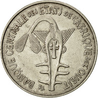 Monnaie, West African States, 100 Francs, 1975, TTB, Nickel, KM:4 - Costa De Marfil