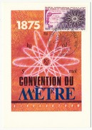 FRANCE => CARTE MAXIMUM => Convention Du Mètre - Premier Jour - Paris 1975 - 1970-1979