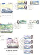 1979. USSR/Russia, Soviet Scientific Ships, FDC, 5v, Mint/** - Covers & Documents