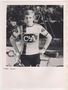 CYCLISME - LUDO LOOS COUREUR BELGE VAINQUEUR D UNE ETAPE AU TOUR DE FRANCE 1980, PHOTO PUBLICITAIRE EQUIPE C & A DE 1978 - Wielrennen