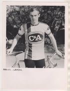 CYCLISME - MARCEL LAURENS COUREUR BELGE VAINQUEUR DE LA FLECHE BRABANCONNE 1978, PHOTO PUBLICITAIRE EQUIPE C & A DE 1978 - Wielrennen