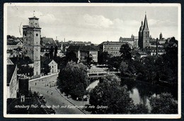 A9942 - Altenburg - Kleiner Teich Mit Kunstturm Und Rote Spitzen - Gel 1933 - Altenburg