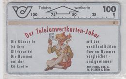 AUSTRIA 1991 DER TELEFONWERTKARTEN JOKER USED - Austria