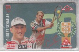 AUSTRIA 1997 TENNIS GILBERT SCHALLER MINT - Austria