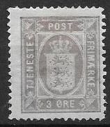 Danemark 1875 Service N° 5B Dentelé 14X13 1/2 Neuf MLH - Service