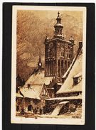 ZAK888  POSTKARTE JAHR 1931 DANZIG An Der Großen MÜHLE KATHARINENKIRCHE Gebraucht SIEHE ABBILDUNG - Danzig