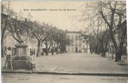 Var : Salernes, Cours Du 14 Juillet - Salernes