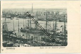 Hamburg - Hafen Von Der Seewarte Aus - Verlag Dr. Trenkler & Co. Leipzig - Mitte