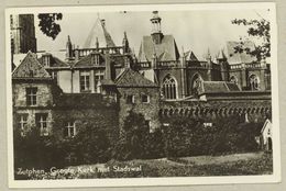 Zutphen *** Groote Kerk Met Stadswal - 1949 - Zutphen