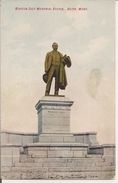 Statue Of Marcus Daly, Pioneer Miner, Butte, Montana - POST CARD - N/V - COLORI - Butte