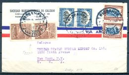 1940 , ECUADOR , SOBRE CIRCULADO ENTRE RIOBAMBA Y NUEVA YORK - Ecuador
