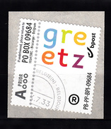 Nederland 2017  , Bpost, Internationaal, Port Betaald, Greetz,  Logo BPost, Postfris - Unused Stamps