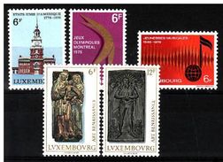 LOTE 1442 /// (C065) LUXEMBURGO   YVERT Nº: 880/884 **MNH    //  CATALOG./COTE: 4,90€        ¡¡¡¡ LIQUIDATION !!!!! - Unused Stamps