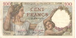 Billet/100 Francs/  Sully/Banque De France/ 1939        BILL196 - 100 F 1939-1942 ''Sully''