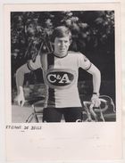 CYCLISME -  ETIENNE DE BEULE COUREUR BELGE , PHOTO PUBLICITAIRE EQUIPE C & A DE 1978 - Wielrennen