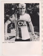 CYCLISME -  WALTER PLANCKAERT COUREUR BELGE VAINQUEUR DU TOUR DES FLANDRES 1976, PHOTO PUBLICITAIRE EQUIPE C & A DE 1978 - Wielrennen