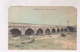 CPA DPT 30 VERGEZE, VIADUC SUR LE ROSNY - Vergèze