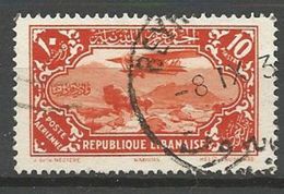 GRAND LIBAN PA N° 44 OBL TB - Airmail