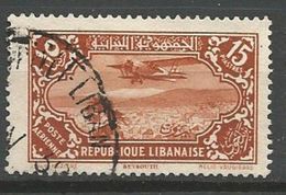 GRAND LIBAN PA N° 45 OBL TB - Airmail