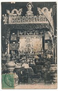 CPA - INDOCHINE / TONKIN - HANOI -  Intérieur De Pagode, Autel Boudhique - Vietnam