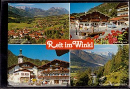 Reit Im Winkl - Mehrbildkarte 18   Mit Zusatzstempel Grassau Verkehrsamt Achental - Reit Im Winkl