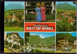 Reit Im Winkl - Mehrbildkarte 20   Mit Original Unterschrift Von Maria Hellwig - Reit Im Winkl