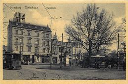 HAMBURG - Winterhude, Marktplatz, Tramways. - Winterhude