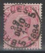 Belgique - YT 38 Oblitéré - 1883 Léopold II