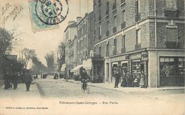 VILLENEUVE SAINT GEORGES - Rue De Paris.(commerces) - Villeneuve Saint Georges