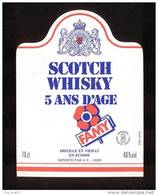 Etiquette De Scotch  Whisky  -  Famy -   Ecosse - Whisky