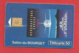 TELECARTE 50 U TIRAGE 1000 000 EX. PARIS LE BOURGET - Avions