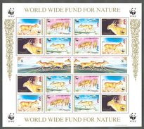 Neh179MSc WWF FAUNA ZOOGDIEREN SAIGA MAMMALS SAUGETIERE MONGOLIA 1995 PF/MNH - Nuovi