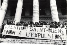 Delcampe - SOUTIEN AUX GREVISTES ALSTHOM SAINT OUEN,COUP DE POING CONTRE LA BOURSE DES VALEURS OCT 79 REF 54700 - Streiks