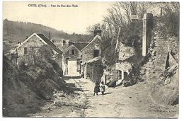Delcampe - CREIL - Rue Du Bas Des Tufs - Creil