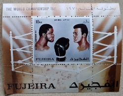 FUJEIRA, Boxing, Boxe,. Championnat Du Monde. BF NEUF. Adherence - Boxing