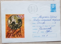 ROUMANIE Boxe, Jeux Olympiques 1972, Entier Postal Illustré (postal Stationary) Ayant Circulé Et Emis En 1972 - Sommer 1972: München