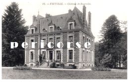 76   Fauville  Chateau De Bourville - Altri Comuni